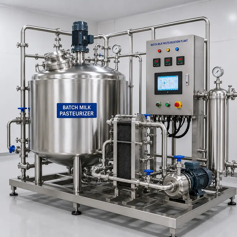 Batch Milk Pasteurization Plants